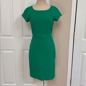 Perfect Fit Green J.Crew Dress